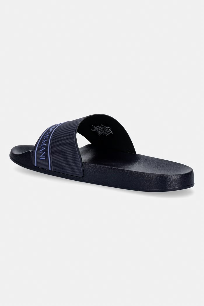 Obuv EA7 Emporio Armani šľapky dámske AF15128.7X000110 fialová
