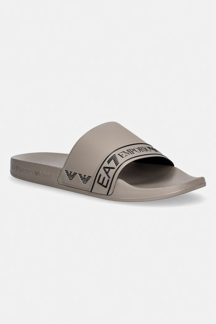 EA7 Emporio Armani šľapky dámske plochý béžová AF15128.7X000110