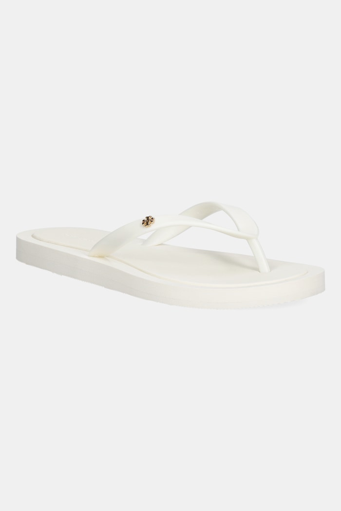 Tory Burch papuci Kira sintetic alb 162307.100