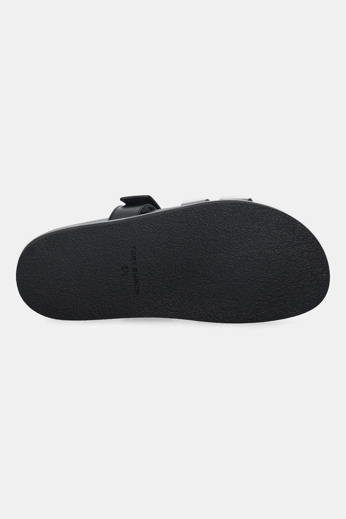 Tory Burch ciabatte slide in pelle Ines Sport 161636.006 nero