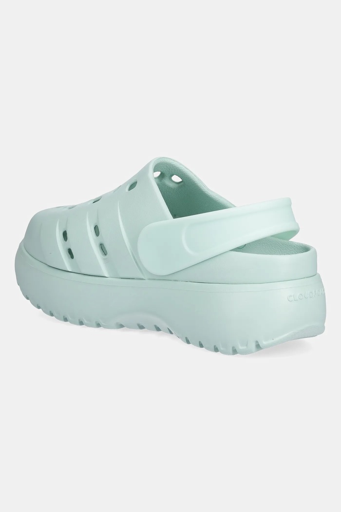 Obuv Šľapky adidas Adilette Clog Platform JR2625 tyrkysová