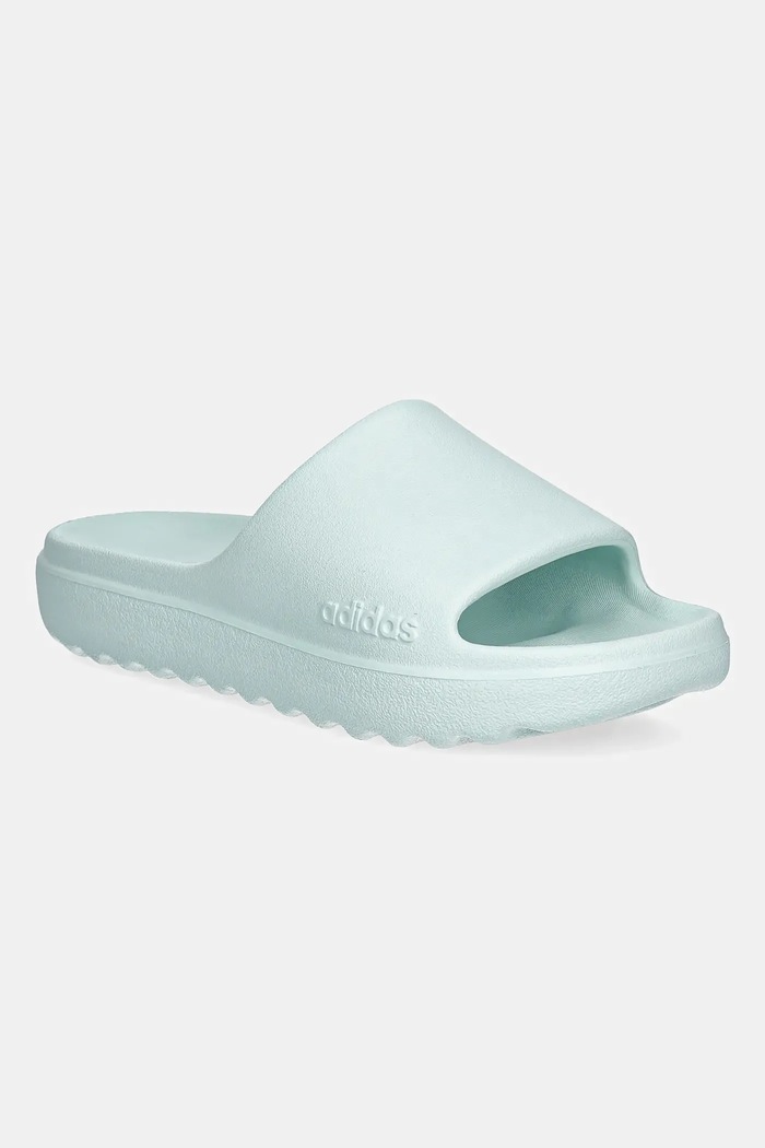 adidas Pantofle adidas tyrkysová JQ7461