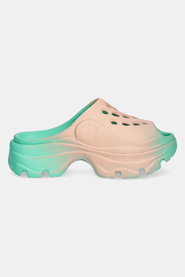 adidas by Stella McCartney papucs Clog JH8952 zöld SS25