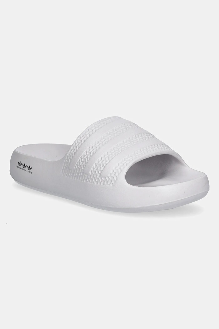 Παντόφλες adidas Originals Adilette Ayoon φλατ γκρί JH9685