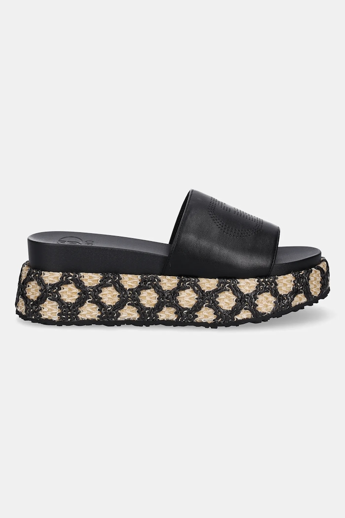 Liu Jo papucs FRIDA 37 SA5107EX01422222 fekete SS25