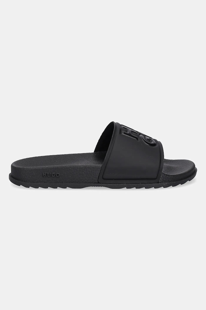 HUGO Klapki Match 50546282.001 czarny SS25