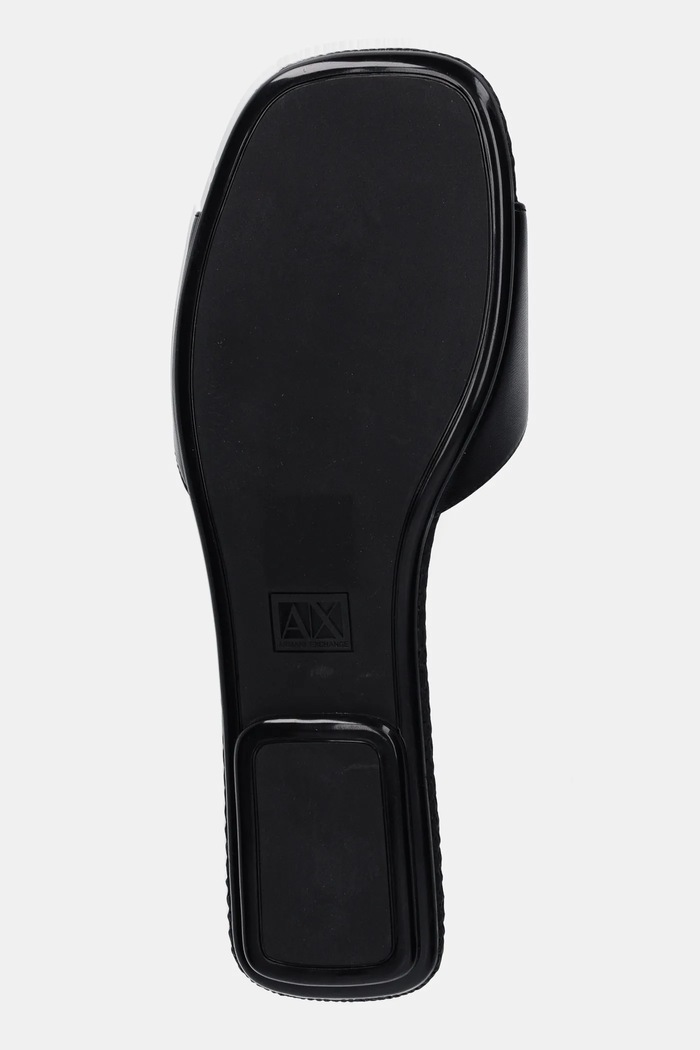 Armani Exchange papucs XDP055.XV921.00002 fekete
