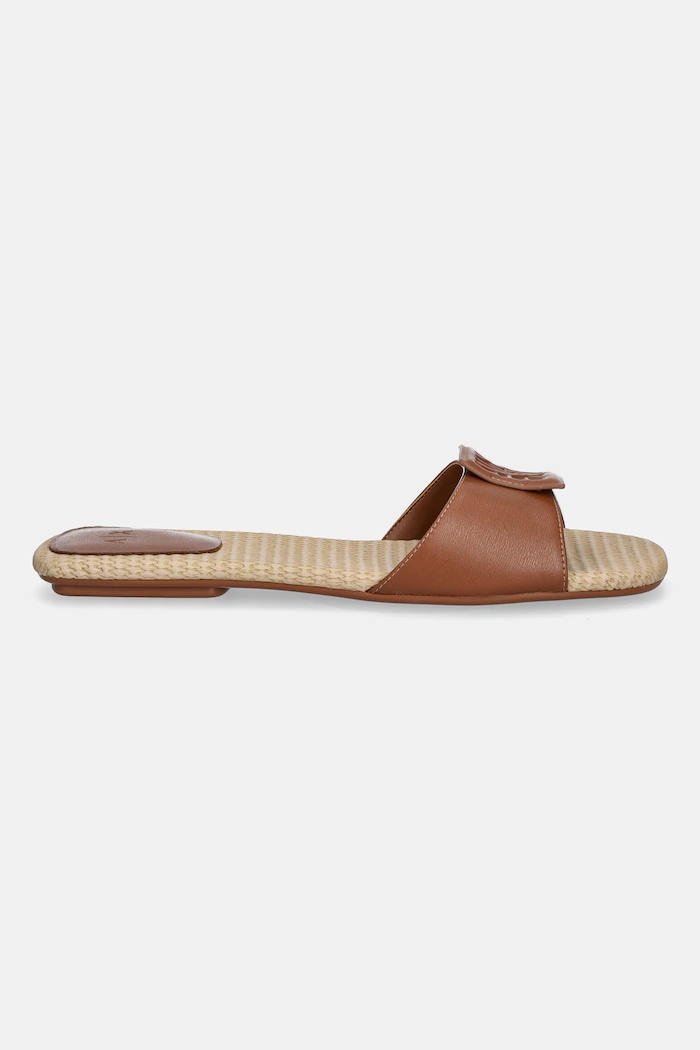 Pantofle Armani Exchange XDP055.XV921.01816 hnědá SS25