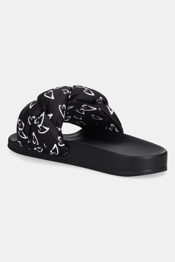 Obuwie Love Moschino klapki JA28312G0MIW100B czarny
