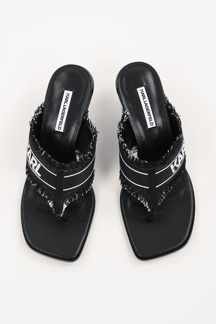 Šľapky Karl Lagerfeld PANACHE II čierna KL30104.D00