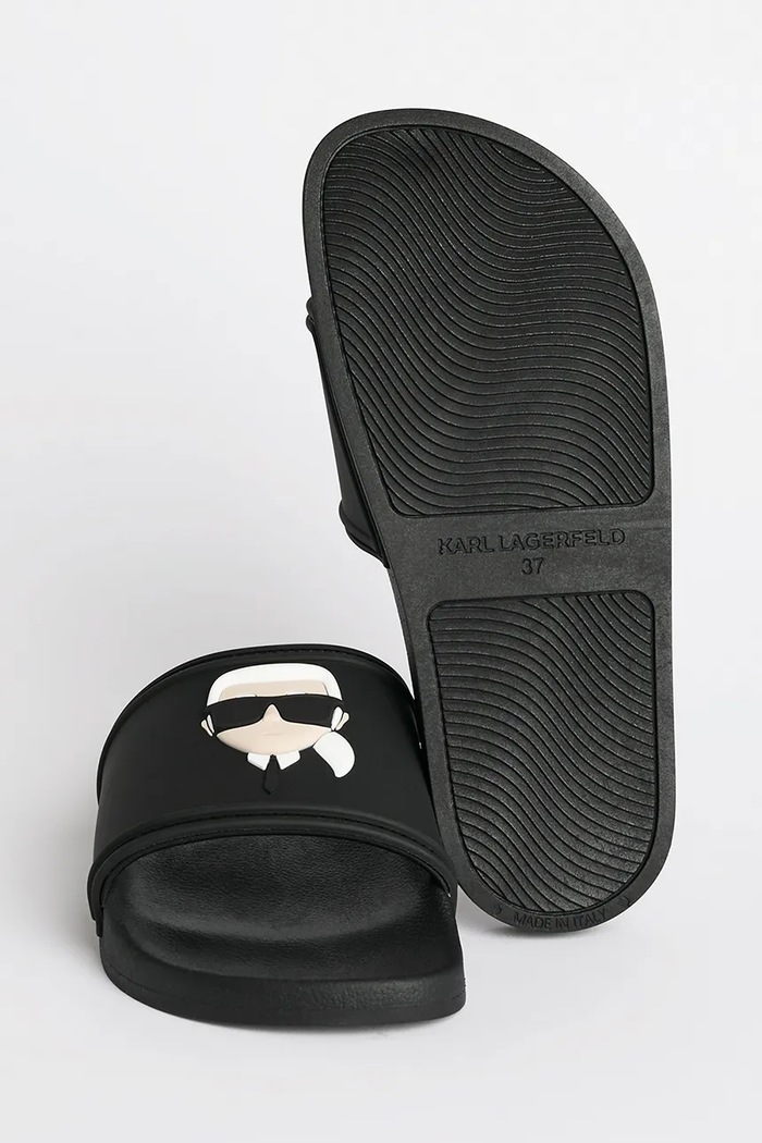 Šľapky Karl Lagerfeld KONDO 2.0 KL80905A.V00 čierna