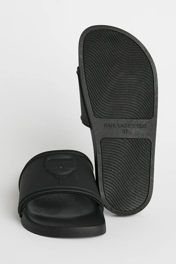 Šľapky Karl Lagerfeld KONDO 2.0 KL80919M.V00 čierna