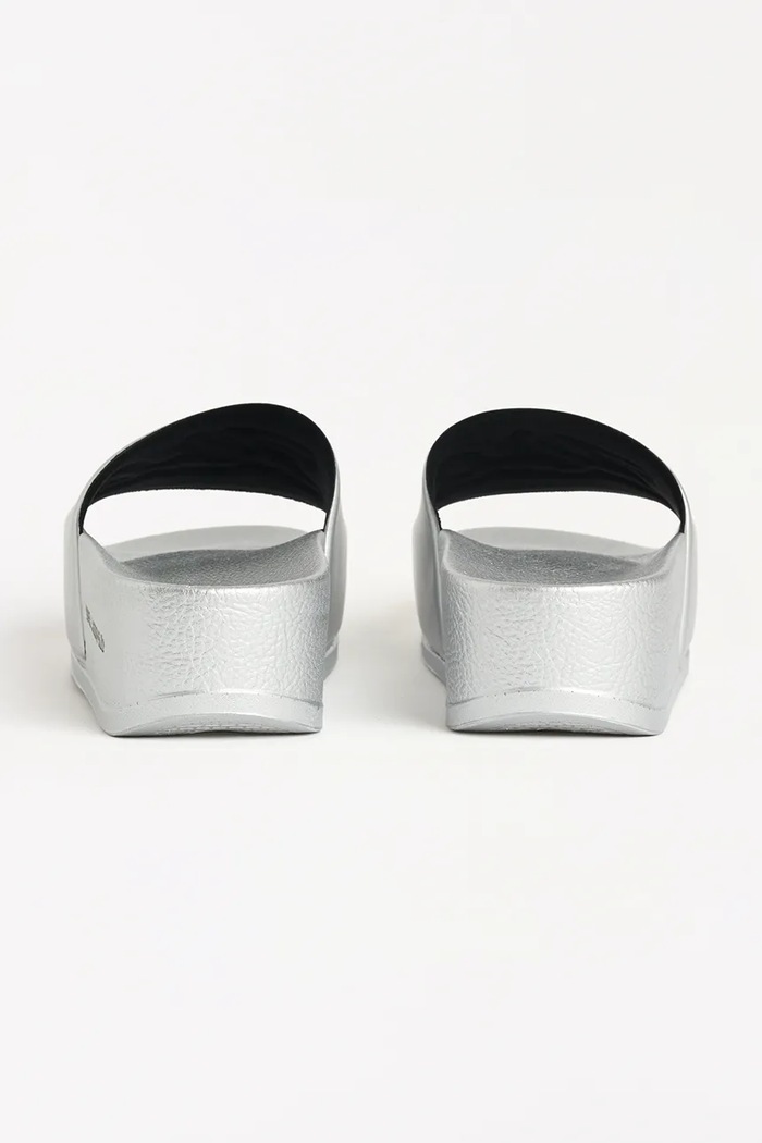 Boty Pantofle Karl Lagerfeld KONDO MAXI KL80872.VSL stříbrná