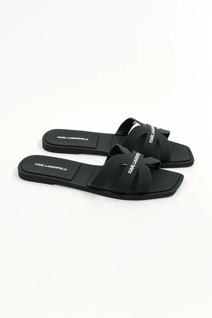 Karl Lagerfeld papuci JELLY IV KL80025.V00 negru SS26