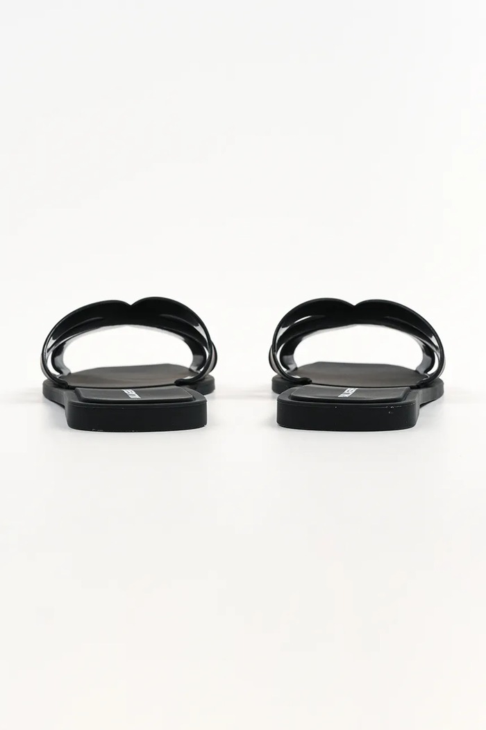 Încălțăminte Karl Lagerfeld papuci JELLY IV KL80025.V00 negru