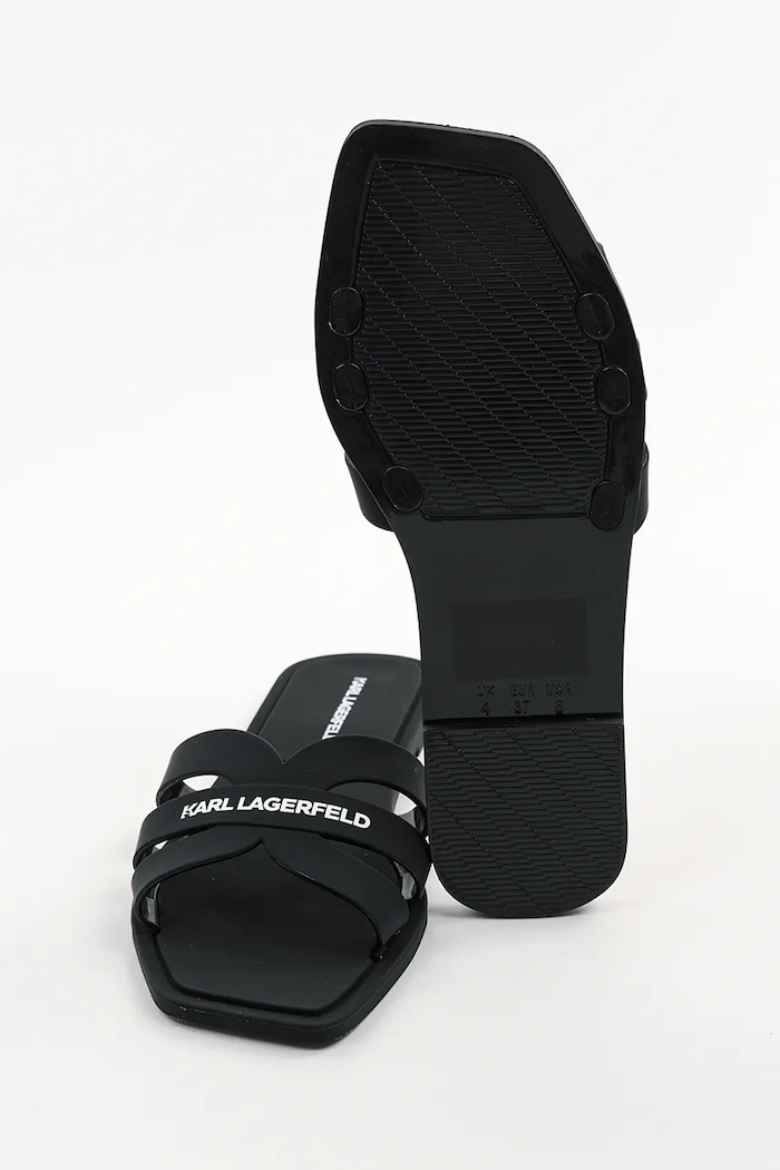 Karl Lagerfeld papuci JELLY IV KL80025.V00 negru