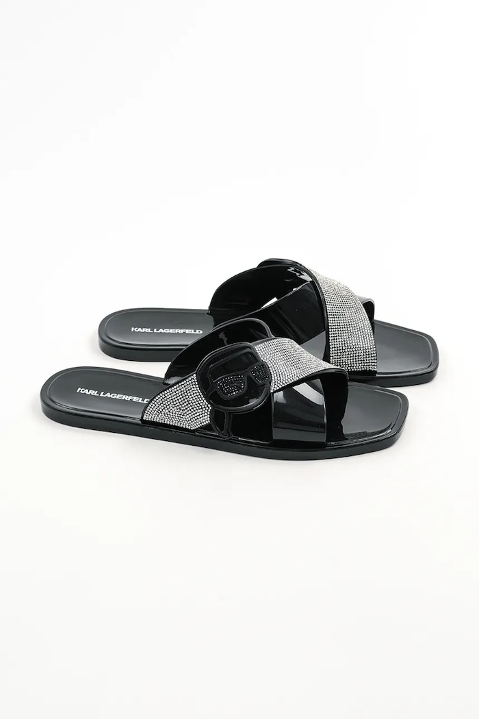 Παντόφλες Karl Lagerfeld JELLY III KL80004S.V0S μαύρο SS26