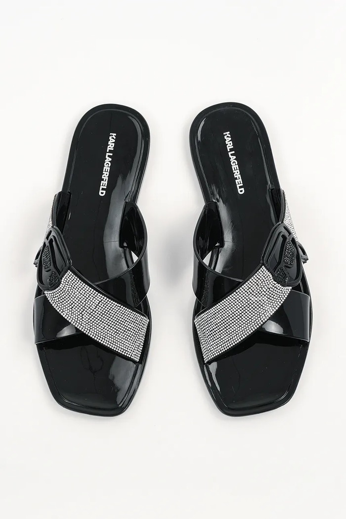 Παντόφλες Karl Lagerfeld JELLY III μαύρο KL80004S.V0S