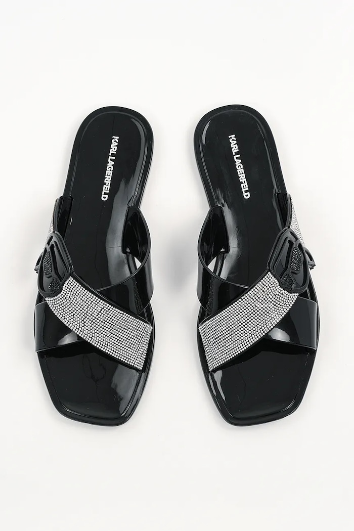 Παντόφλες Karl Lagerfeld JELLY III μαύρο KL80004S.V0S
