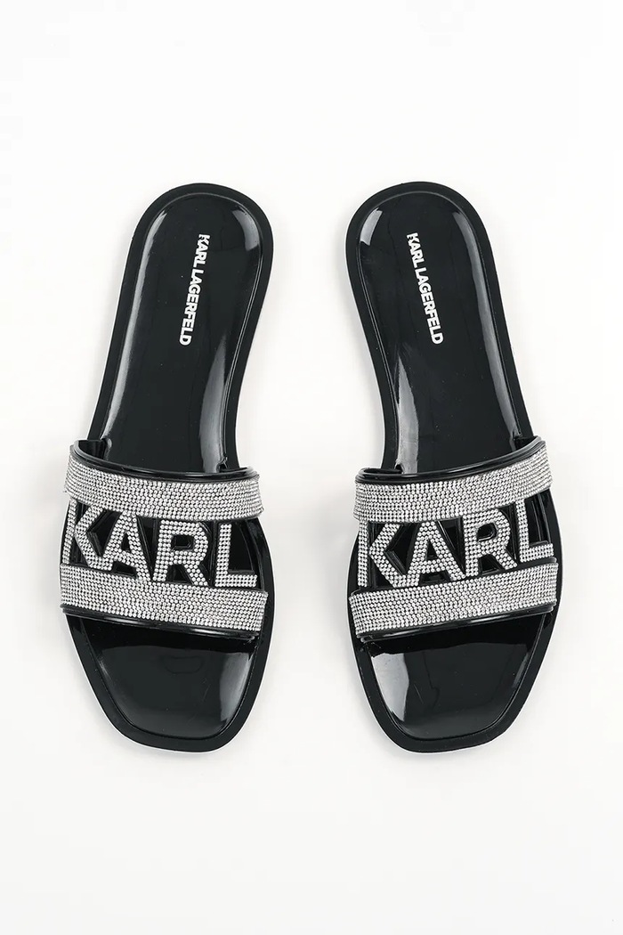 Klapki JELLY III Karl Lagerfeld KL80005S.V0S czarny