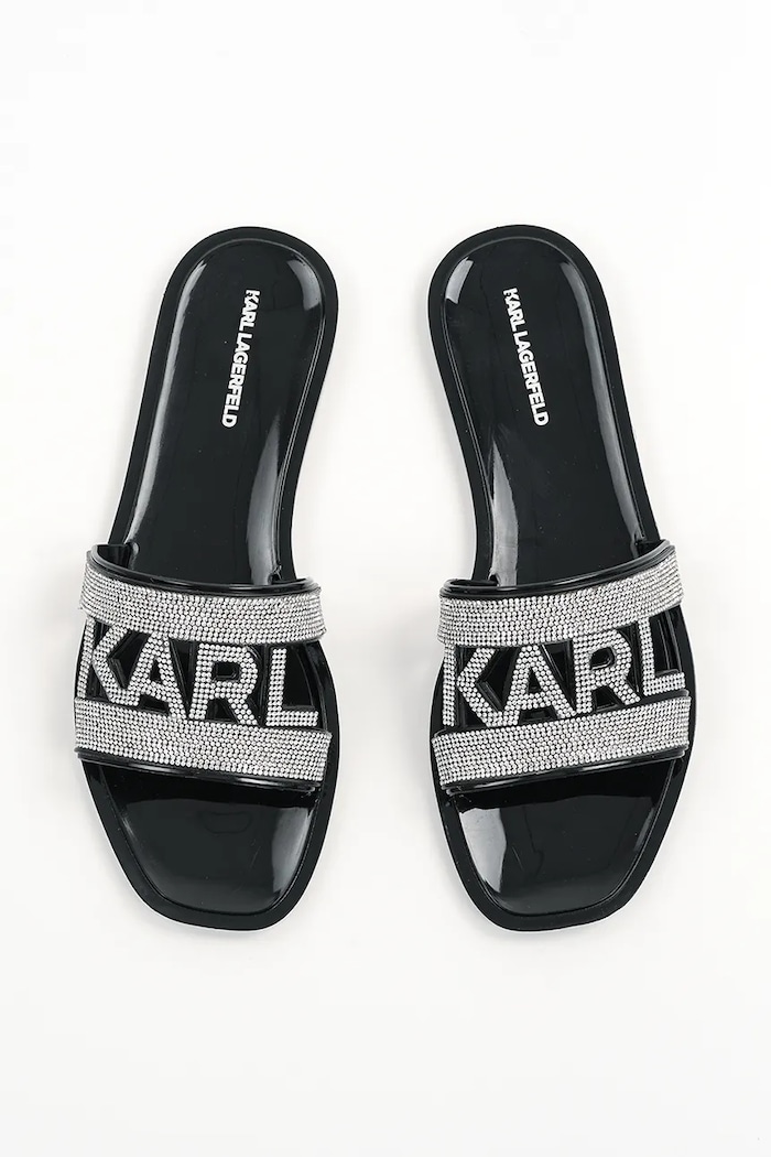 Klapki JELLY III Karl Lagerfeld KL80005S.V0S czarny