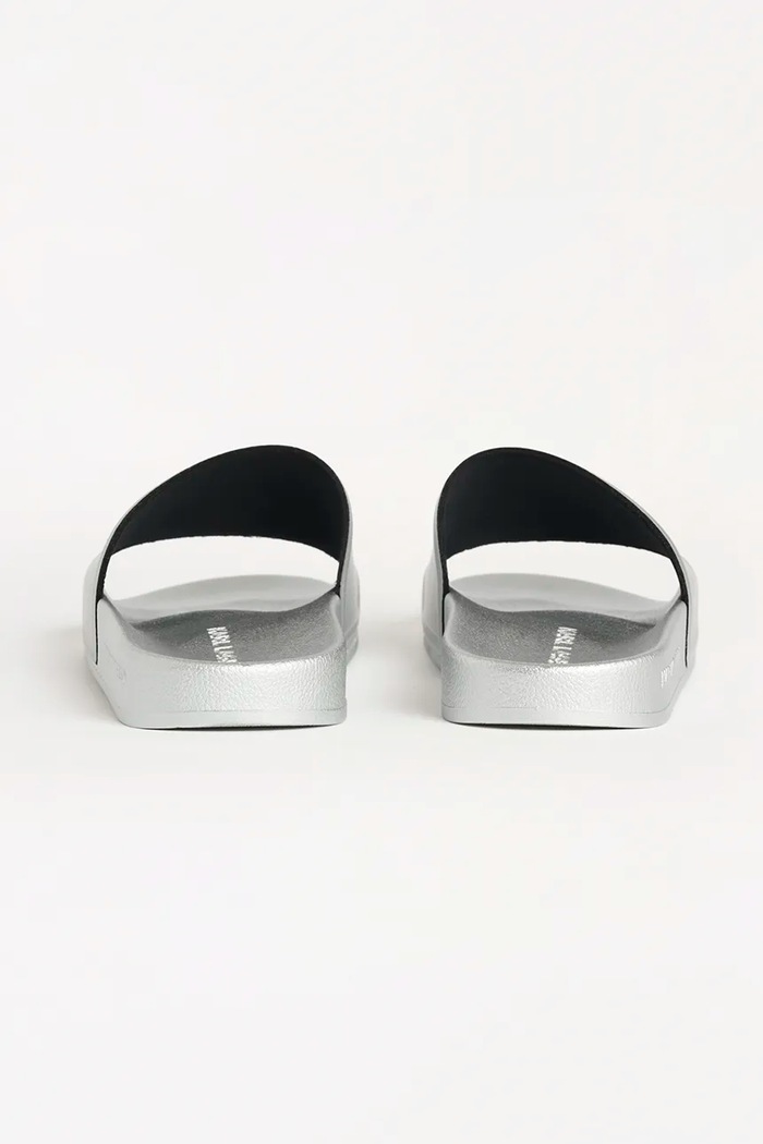 Scarpe Karl Lagerfeld ciabatte slide KONDO 2.0 KL80908A.VSL argento