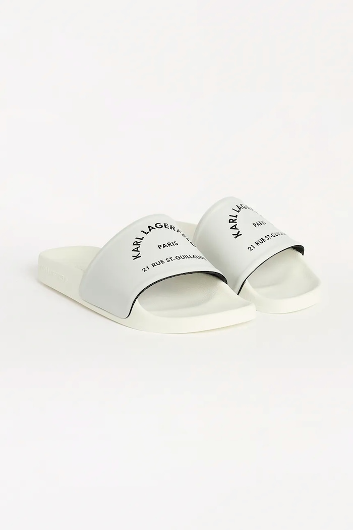 Pantofle Karl Lagerfeld KONDO 2.0 KL80908A.VT1 bílá SS25