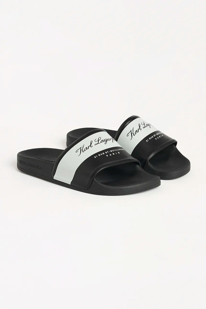 Pantofle Karl Lagerfeld KONDO 2.0 KL80923.V01 černá SS25