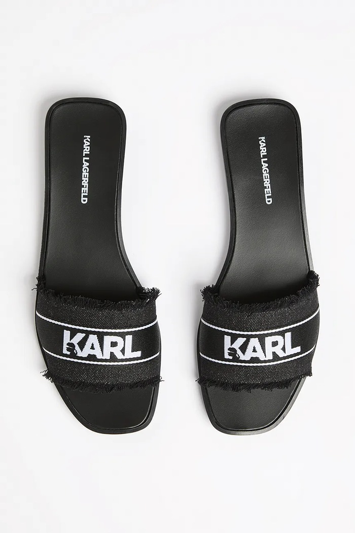 Karl Lagerfeld klapki SKOOT II czarny KL80411.900