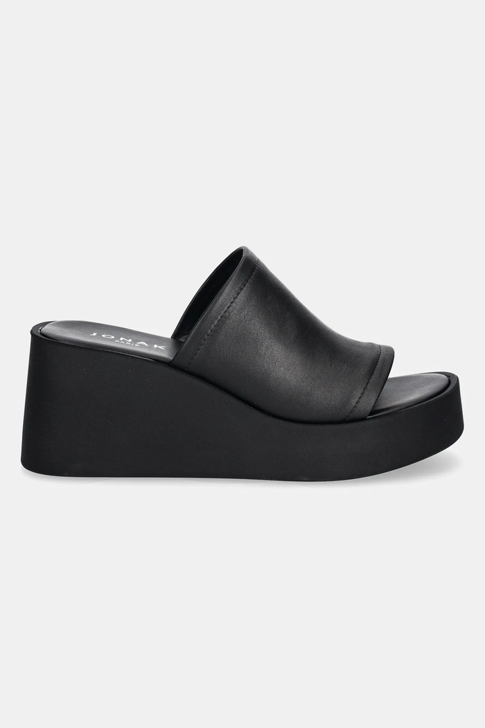 Jonak slapi de piele EUGENE 3600041 negru SS26