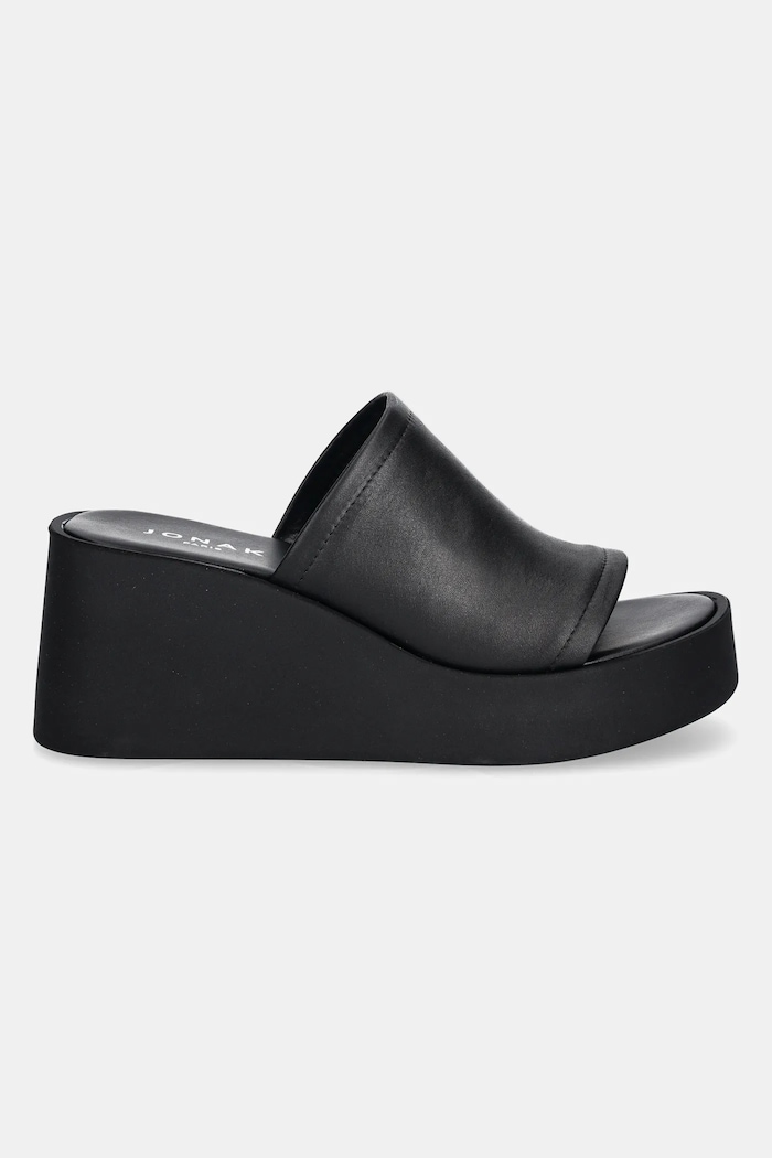 Jonak slapi de piele EUGENE 3600041 negru SS26