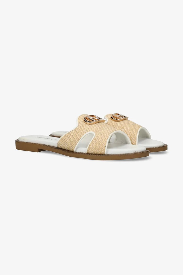 Mexx klapki NYLA ZUMO MI001602351W biały SS25