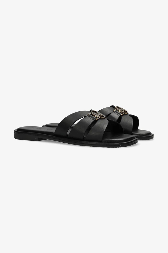 Mexx Kožené pantofle Mexx RAMA PARROT MI001606351W.01 černá SS25
