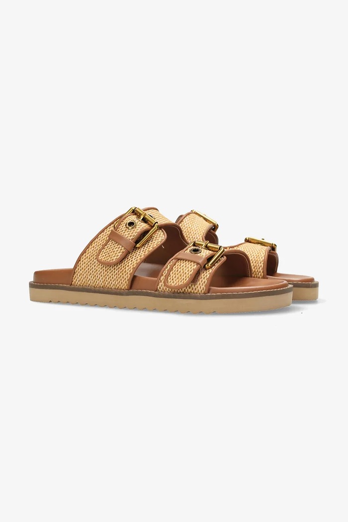 Mexx klapki REILLY PENNY MI001601051W brązowy SS25