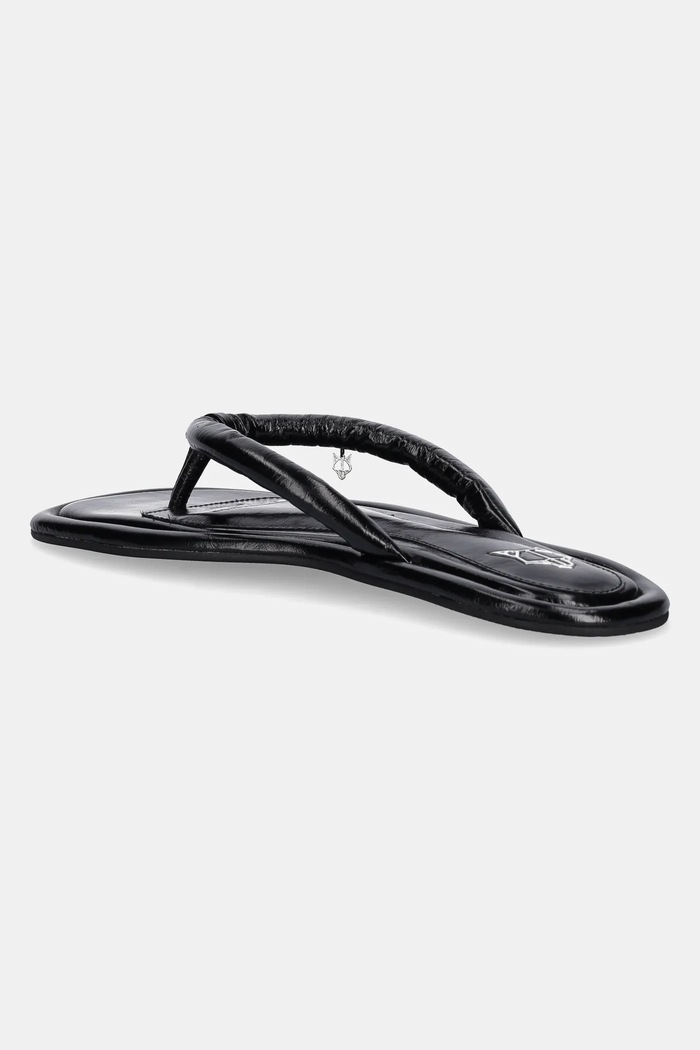 Obuwie Naked Wolfe japonki skórzane Grenada Grenada.Black.Leather czarny
