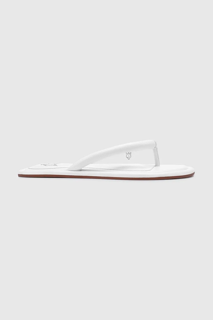 Kožené žabky Naked Wolfe Grenada usňová koža biela Grenada.White.Leather