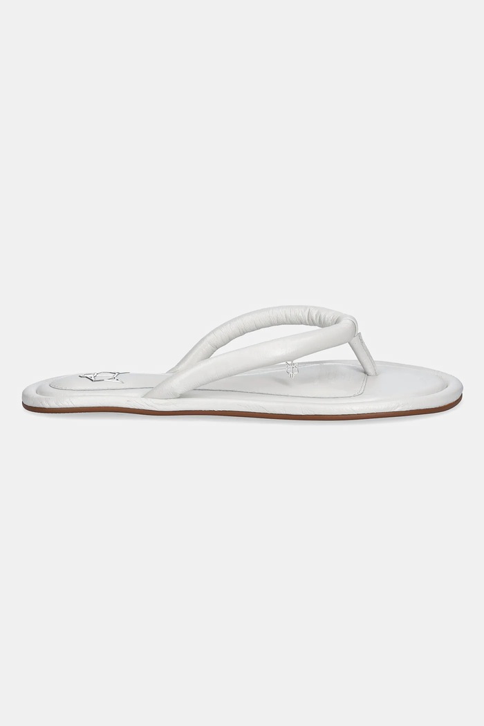 Naked Wolfe japonki skórzane Grenada Grenada.White.Leather biały SS25