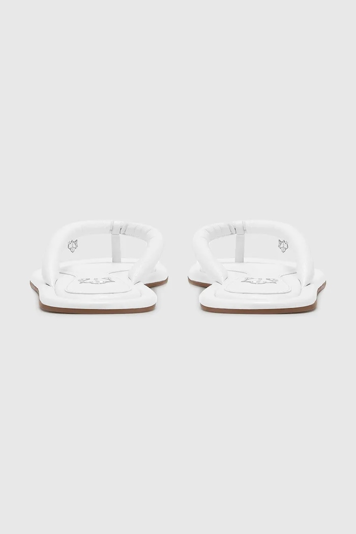 Obuwie Naked Wolfe japonki skórzane Grenada Grenada.White.Leather biały