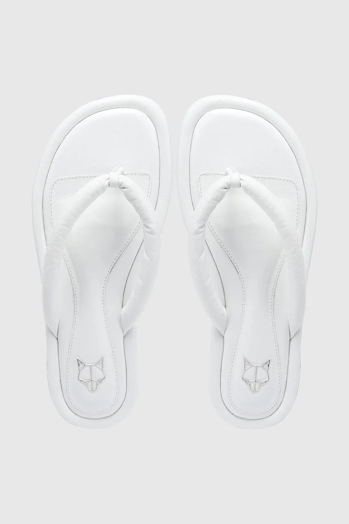Naked Wolfe japonki skórzane Grenada biały Grenada.White.Leather