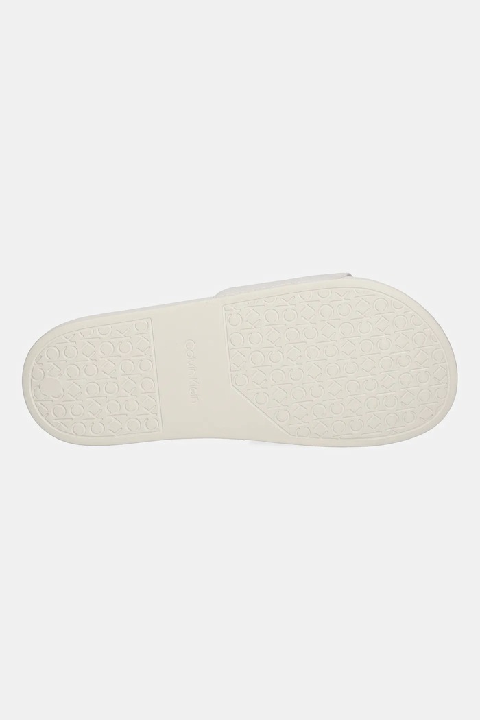 Natikači Calvin Klein POOL SLIDE - JACQ HW0HW02420 bež