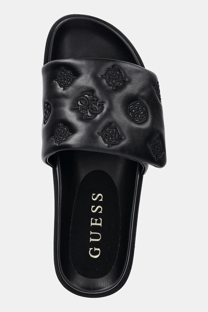 Pantofle Guess FABIO2 černá FLJFA2.ELE19.BLACK