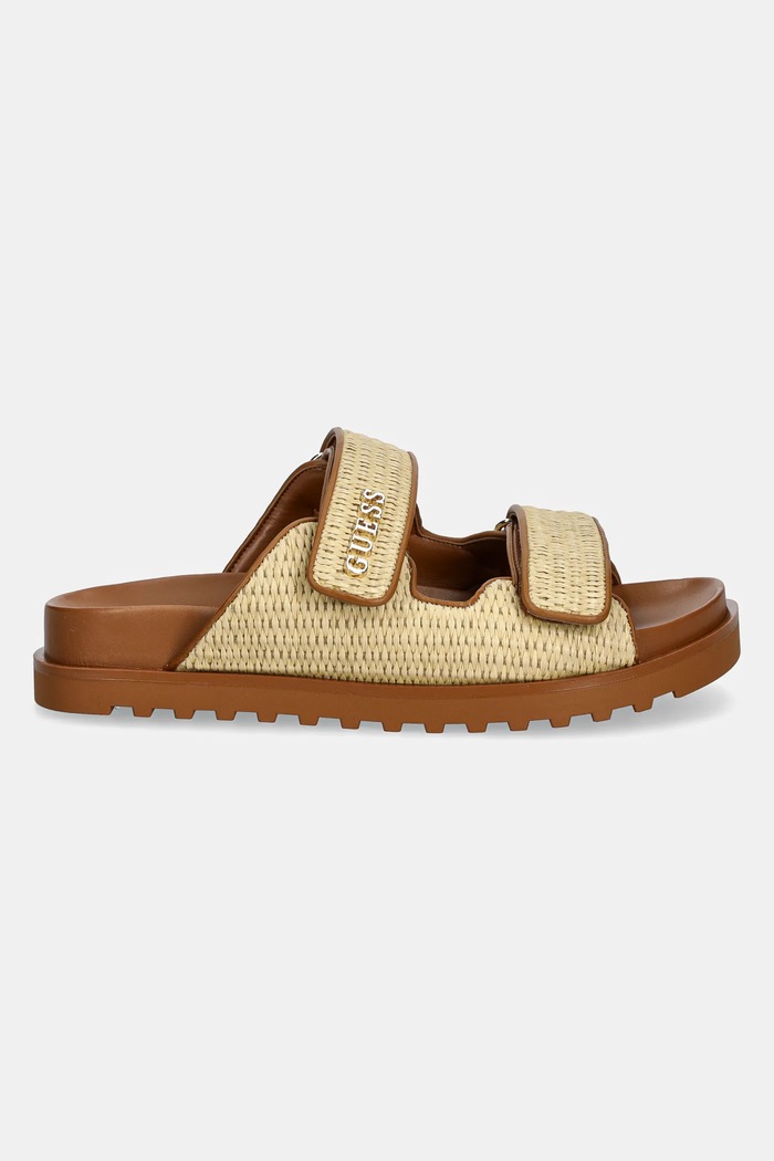 Guess papuci FADELIZE FLJFDE.FAP19.TAN bej SS25