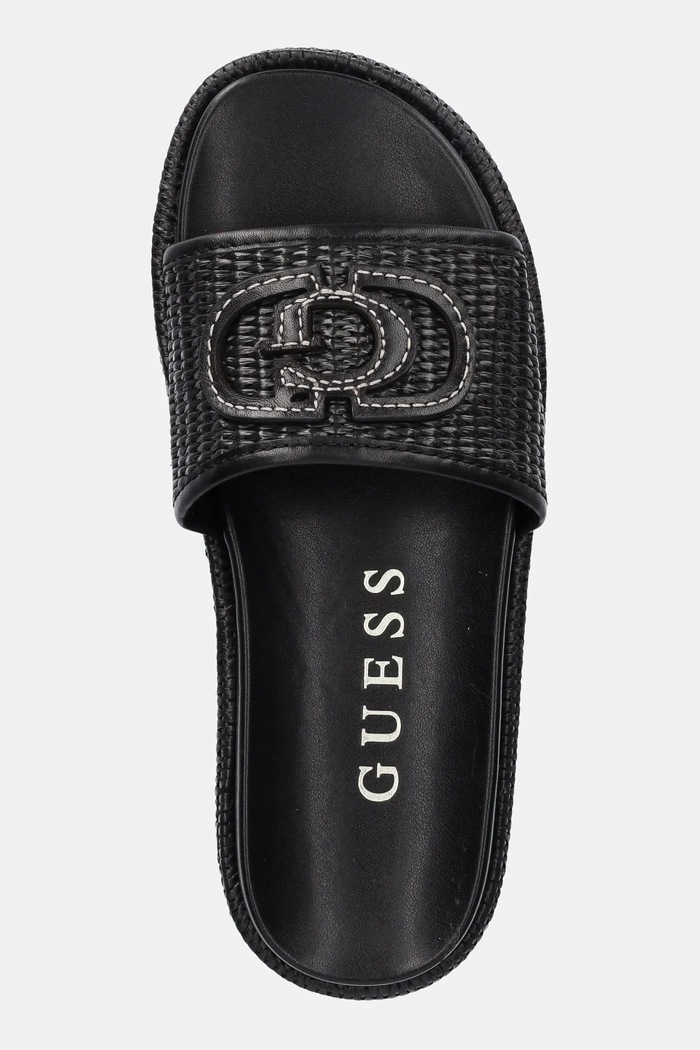 Pantofle Guess LONNEY černá FLJLNY.FAB19.BLACK