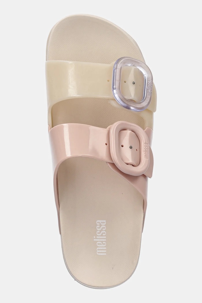 Šľapky Melissa MELISSA COZY SLIDE AD béžová M.33913.AN709