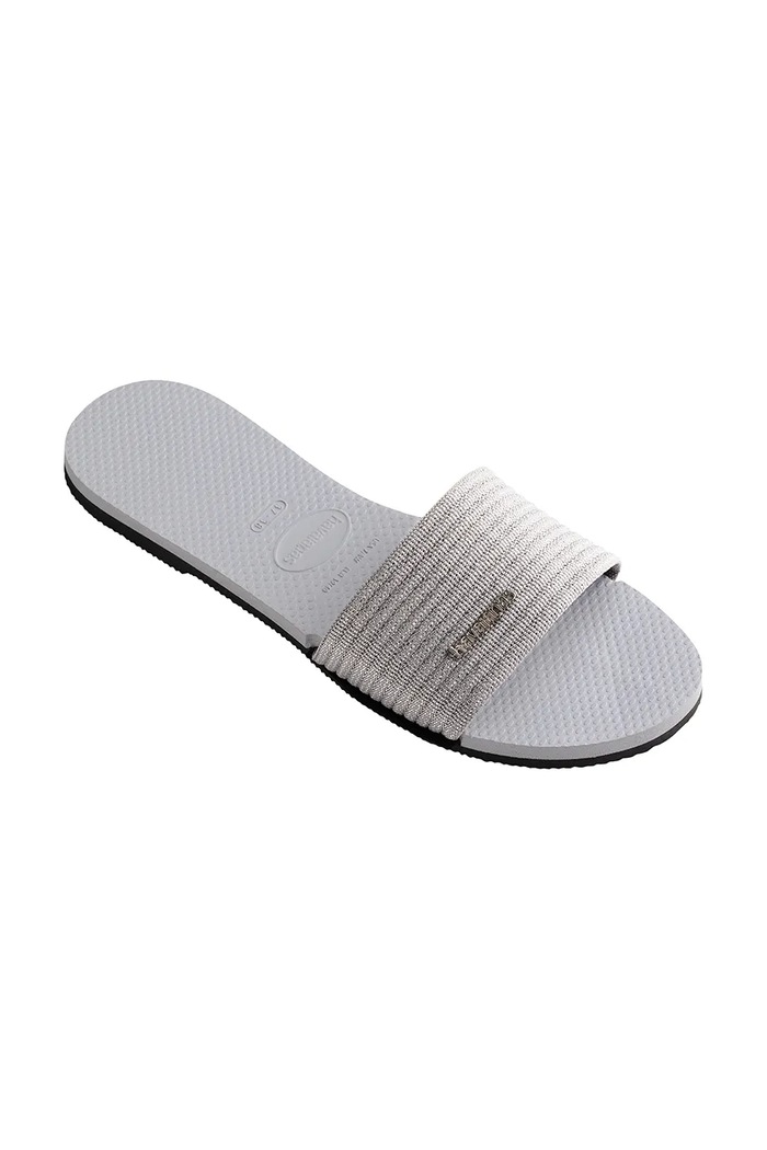 Obuwie Havaianas klapki YOU MALTA METALLIC 4147312.3498 szary