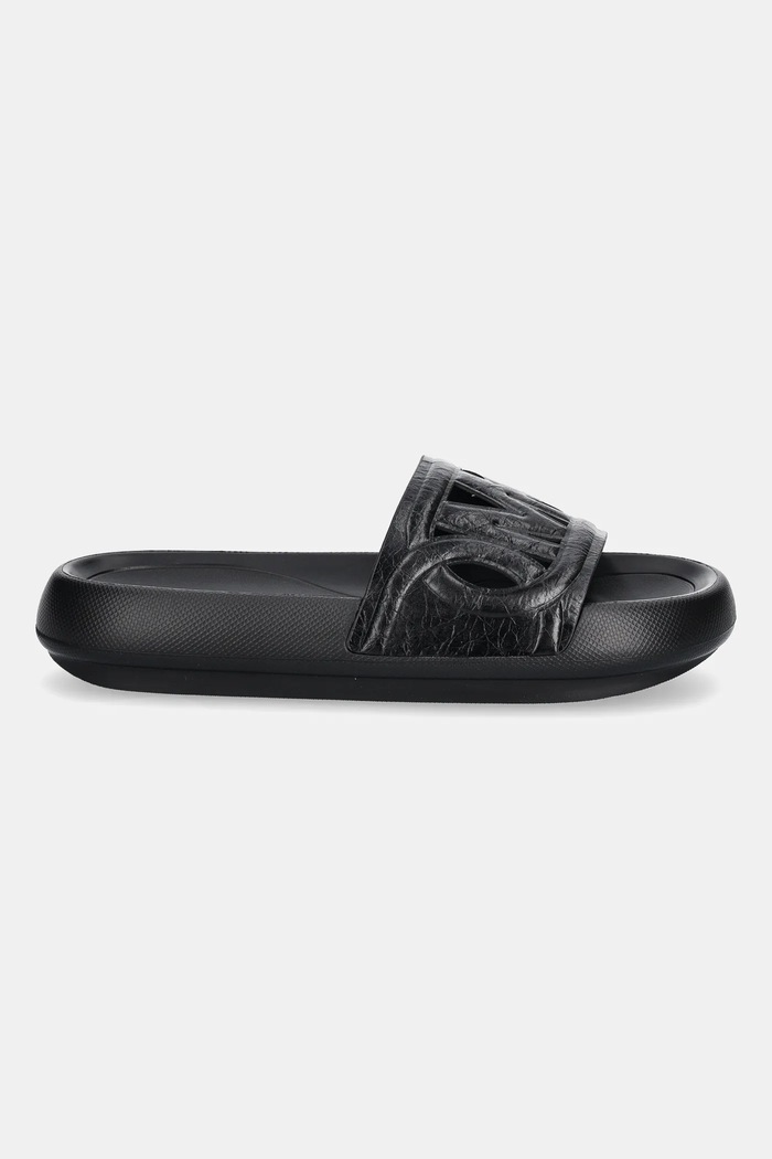 MICHAEL Michael Kors Șlapi de piele Splash 40R5SPFA1L.001 negru SS25