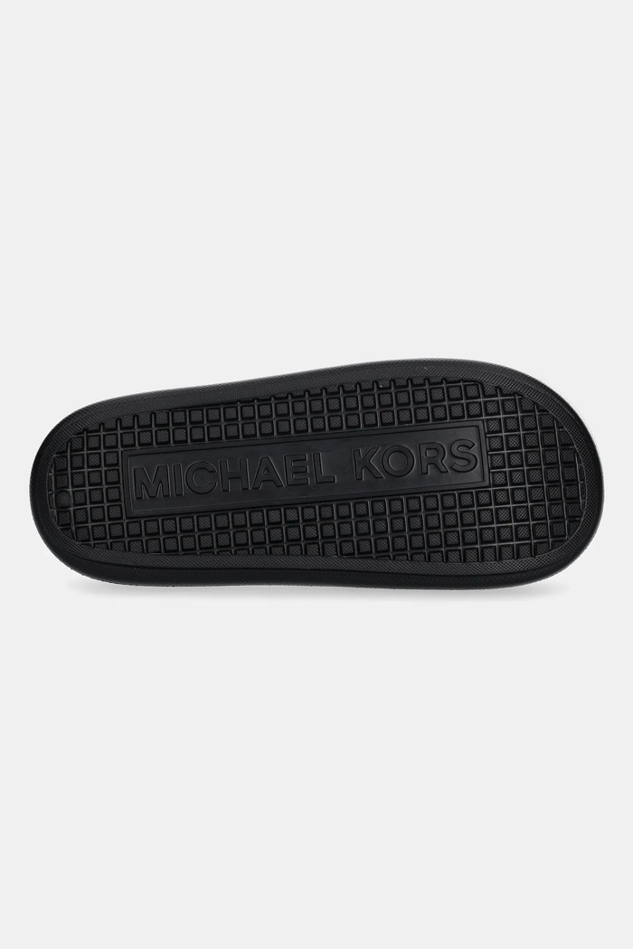 Șlapi de piele Splash MICHAEL Michael Kors negru 40R5SPFA1L.001