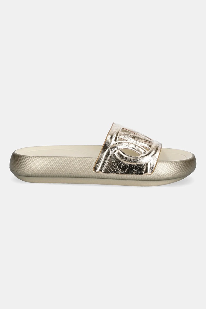 MICHAEL Michael Kors Șlapi de piele Splash 40R5SPFA1M.740 aur SS25