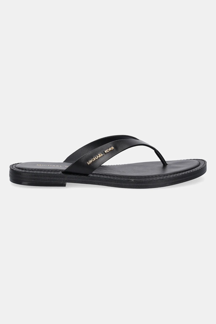 Kožne japanke MICHAEL Michael Kors Koko 40S5KOFA1L.001 crna SS25