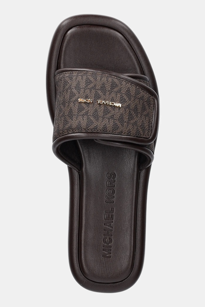 Pantofle MICHAEL Michael Kors Suki hnědá 40S5SKFA1B.200